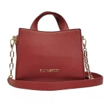 PLEIN SPORT дамска чанта Small Tote Zoe dark red