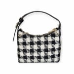 FURLA дамска чанта Danae hobo black chain