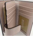 MICHAEL KORS среден портфейл Jet set prints pink