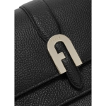 FURLA дамска чанта Miasofia S top handle brown