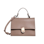 FURLA дамска чанта Eclisse S top handle taupe