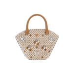 GUESS дамска чанта HWWE95 BEAUVOIR tote beige