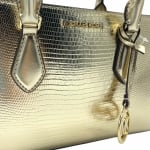 MICHAEL KORS дамска чанта Sheila satchel gold