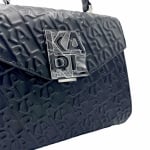 KARL LAGERFELD дамска чанта K/KARL LOGO TOP HANDLE BLACK