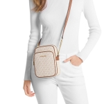 MICHAEL KORS дамска чанта за телефон Jet Set Travel NS Chain logo brown