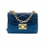 MICHAEL KORS дамска чанта Serena mini blue/navy