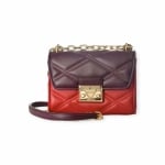 MICHAEL KORS дамска чанта Serena mini red/bordo