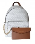 MICHAEL KORS дамска раница с портмоне 2 в 1 Maisie big beige