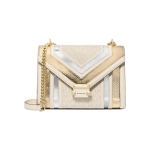 MICHAEL KORS дамска чанта Whitney gold