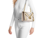 MICHAEL KORS дамска чанта Whitney gold