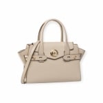 MICHAEL KORS дамска чанта Carmen cream logo