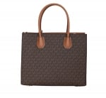 MICHAEL KORS дамска чанта Mercer tote brown