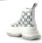 KARL LAGERFELD дамски боти LUNA Monogram Mesh white