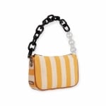 FURLA дамска чанта Moon canvas yellow