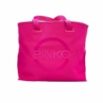 PINKO дамска чанта Segre Shopper Canvas fuxia