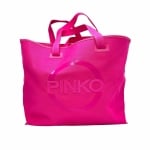 PINKO дамска чанта Segre Shopper Canvas fuxia