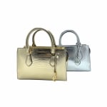 MICHAEL KORS дамска чанта Sheila satchel gold