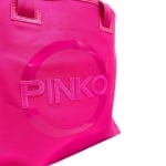 PINKO дамска чанта Segre Shopper Canvas fuxia