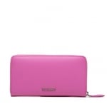 KARL LAGERFELD дамски портфейл K/IKONIK 2.0 LEATHER CONT pink