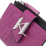 KARL LAGERFELD дамски портфейл K/SADDLE SM BIFOLD WLLT EMBOSS WALLET 995