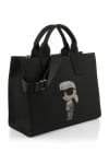 KARL LAGERFELD дамска чанта K/IKONIK K&C RHNSTN SHOPPER black