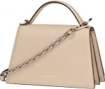 KARL LAGERFELD дамска чанта K/SIGNATURE 2.0 SM CROSSBODY beige