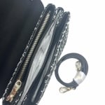 FURLA дамска чанта Dafne S top handle black-white