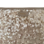 FURLA дамски клъч Classic XL sequins beige