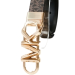 MICHAEL KORS колан с две лица creme