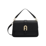 FURLA дамска чанта Miasofia S top handle brown