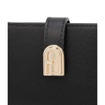 FURLA малък портфейл Levante Bi-fold black