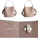FURLA дамска чанта Danae bucket moonstone