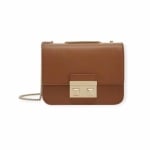 FURLA дамска чанта Bella mini crossbody brown