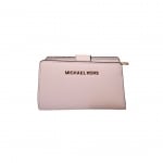 MICHAEL KORS среден портфейл Jet Set travel medium pink