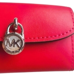 Michael Kors портфейл XS Trifold red