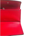 Michael Kors портфейл XS Trifold red