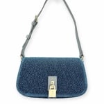 FURLA дамска чанта Artemis S blue glitter