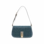 FURLA дамска чанта Artemis S blue glitter