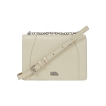 KARL LAGERFELD дамска чанта K/Locked shoulder creme