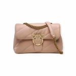 PINKO дамска чанта Love PUFF Classic large rose O81Q