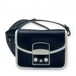 FURLA дамска чанта Metropolis mini black