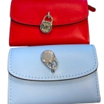 Michael Kors портфейл XS Trifold red