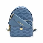 MICHAEL KORS дамска раница с портмоне 2 в 1 Maisie blue